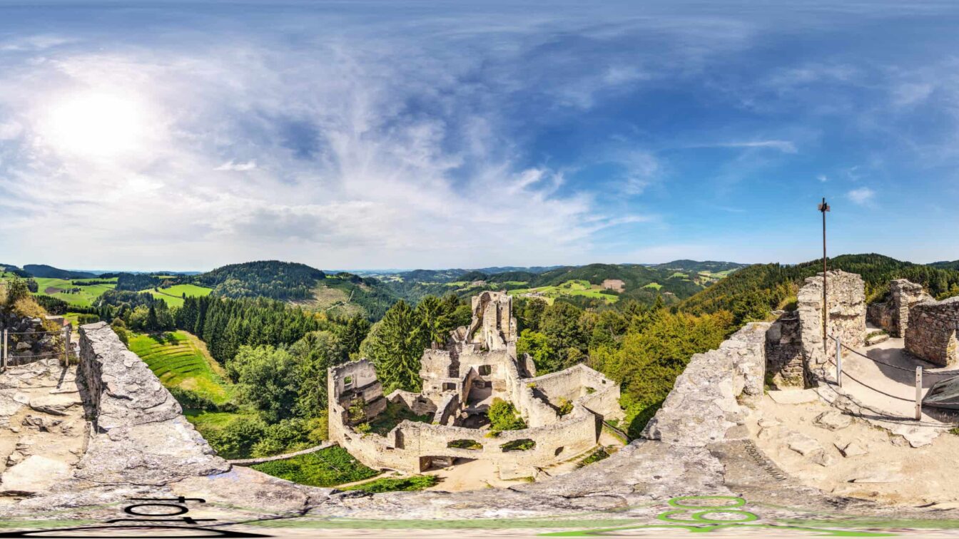 Die Ruine Prandegg in Oberösterreich (c) OÖ Tourismus | Steininger