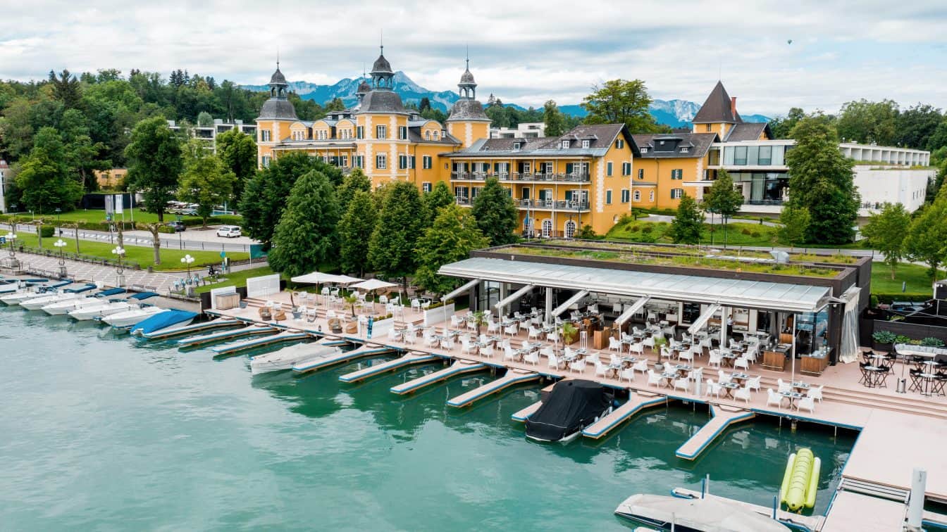 Das Falkensteiner Schlosshotel Velden am Wörthersee in Kärnten