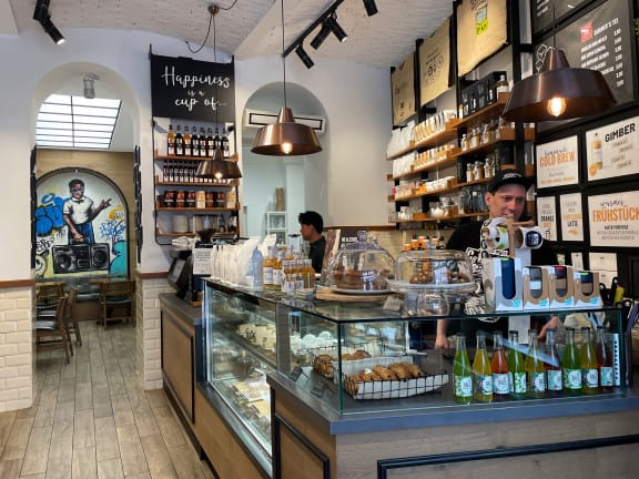 Cafe Neyse in der Praterstraße