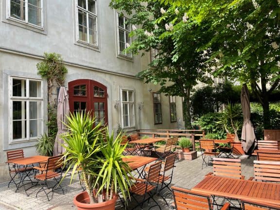 Gastgarten vom Geschmackstempel