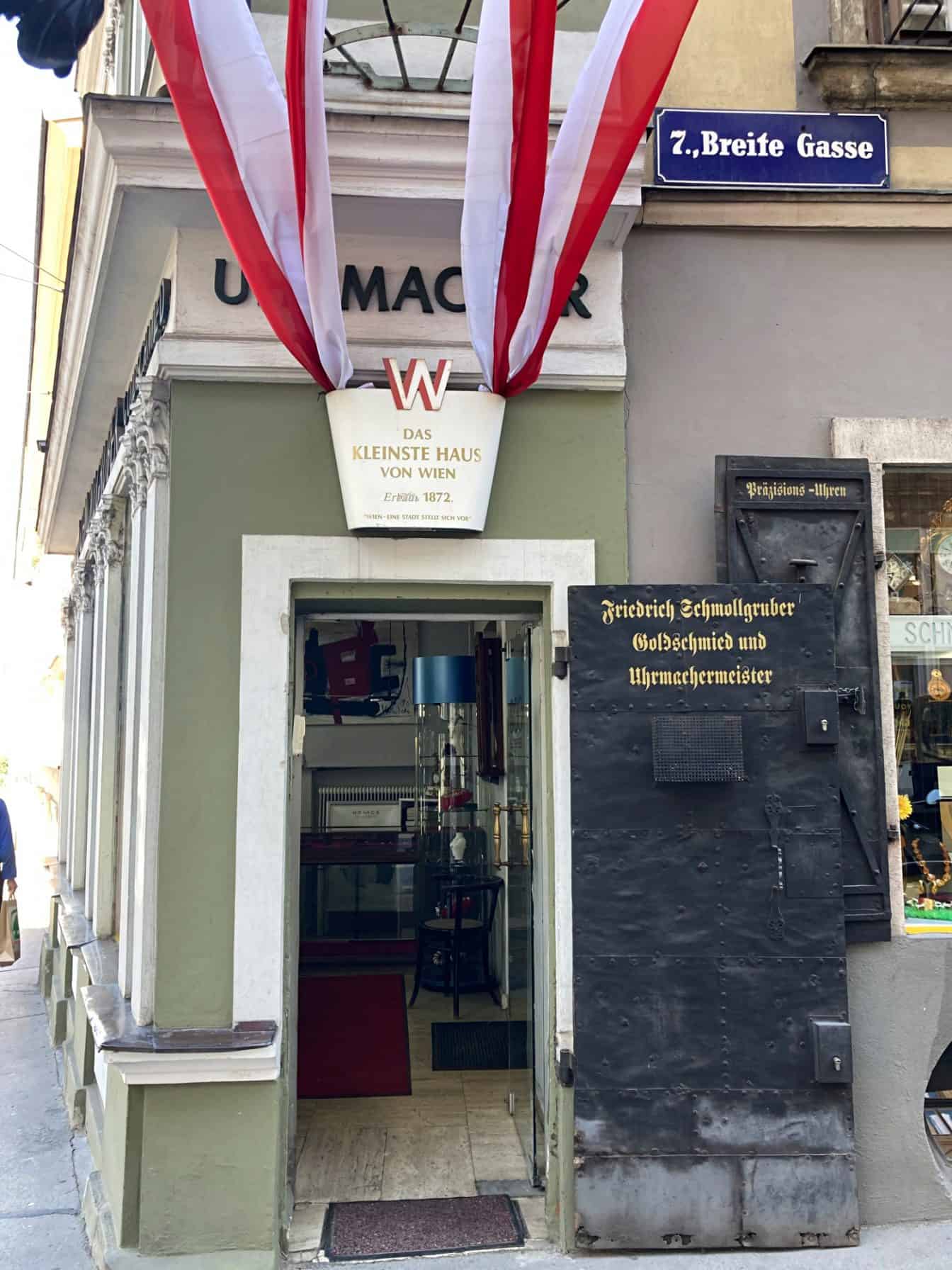 Kleines Haus in Wien