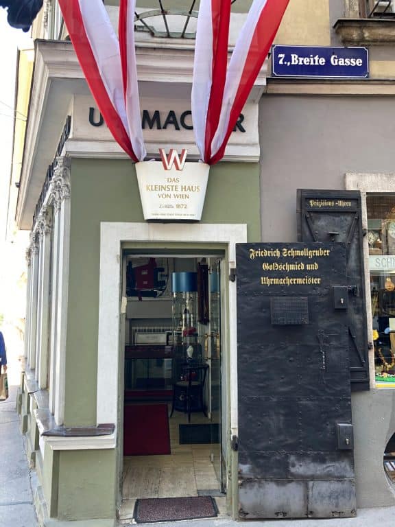 Kleines Haus in Wien