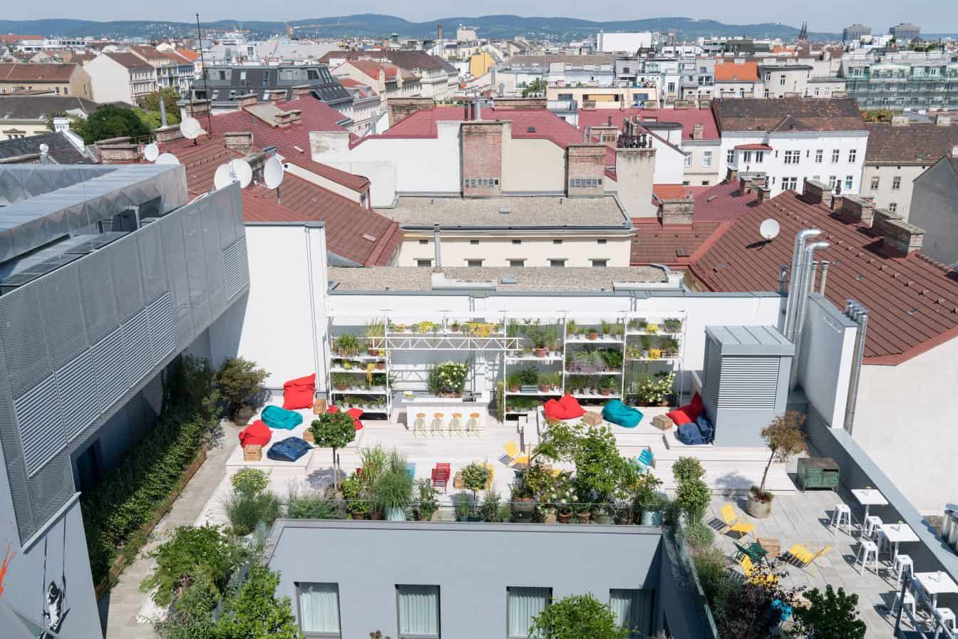 Ruby Marie Hotel Vienna Rooftop Garden