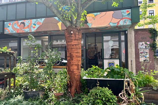 Fahrradshop Popsykkel in der Reindorfgasse