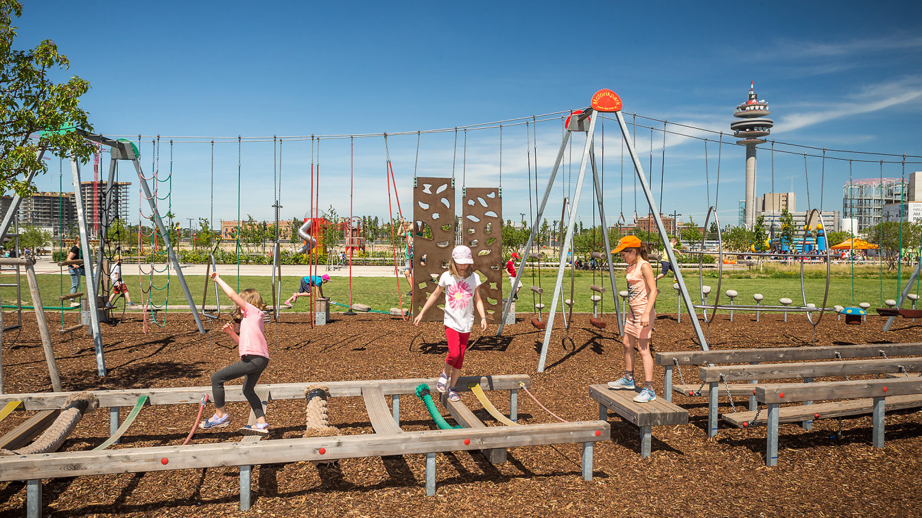 Spielplatz in Wien: Motorikpark Favoriten