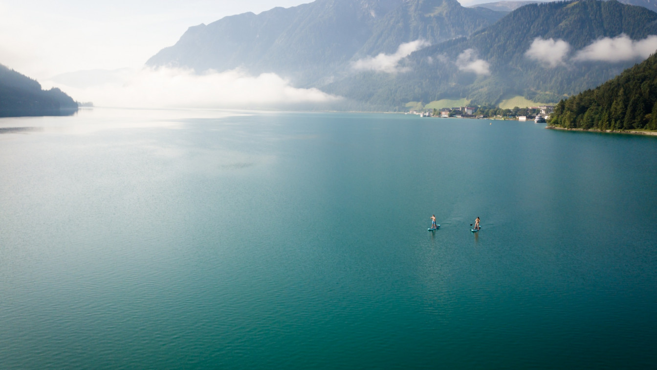 SUP am Achensee in Tirol