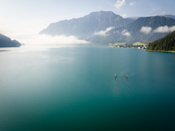 SUP am Achensee in Tirol