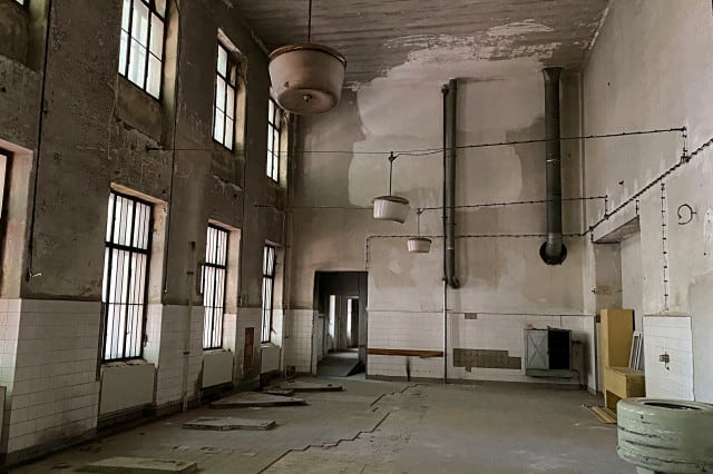 Die Waschküche des Projekts Semmelweisklinik