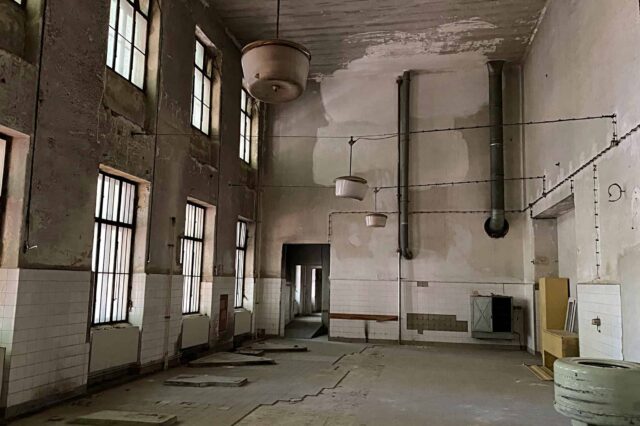 Die Waschküche des Projekts Semmelweisklinik