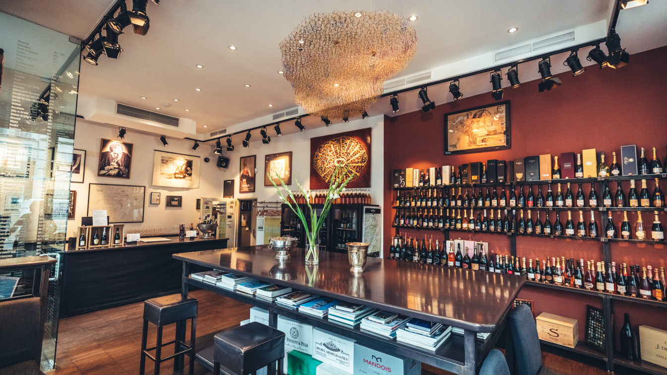 Champagner Bar Le Cru in Wien