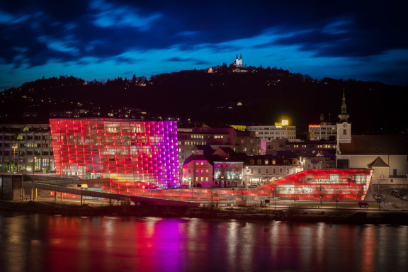 Das Ars Electronica Center in Linz