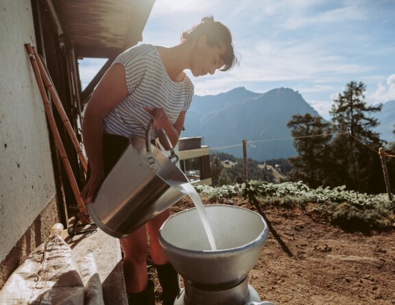 Käserin Marlene Kelnreiter 