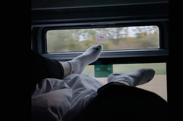 Ein Nachtzug, das Bild könnte unter anderem am Weg von Wien nach Paris aufgenommen worden sein. Die Verbindung wird nun aber gestrichen