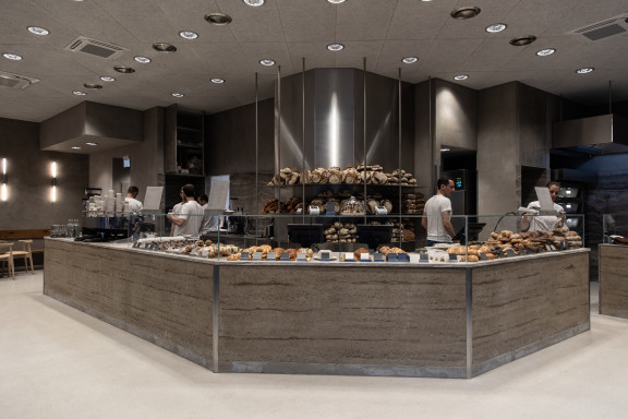 Bäckerei Öfferl Filiale Landstraße Theke