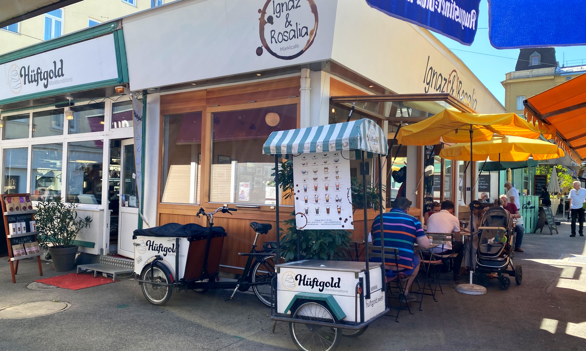 Hüftgold und Ignaz und Rosalia am Meidlinger Markt