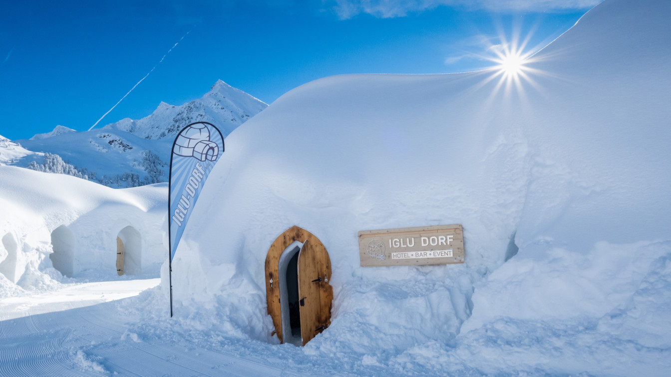 Iglu Dorf Kühtai Tirol Österreich