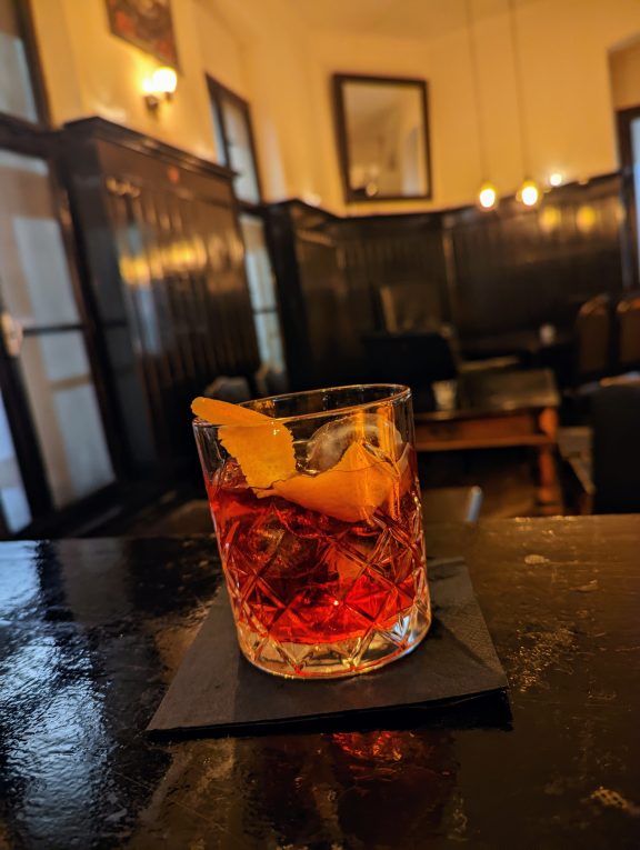 Mozart Meisl Restaurant Wien Negroni