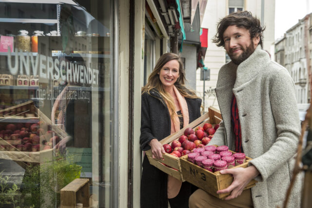 Der Marktstand von Unverschwendet