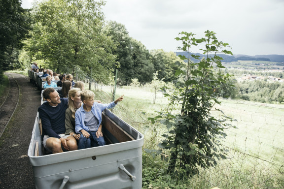 Kohlebahnhof Scheiben Hausruckviertel Zugfahrt