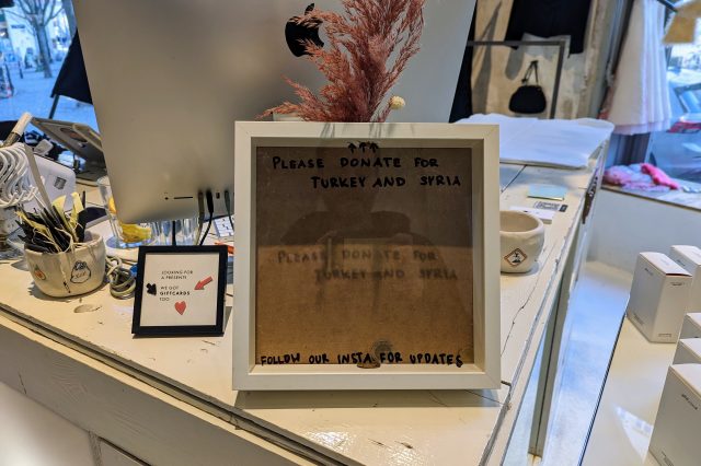 Spendenaktion Erdbeben Burggasse 24