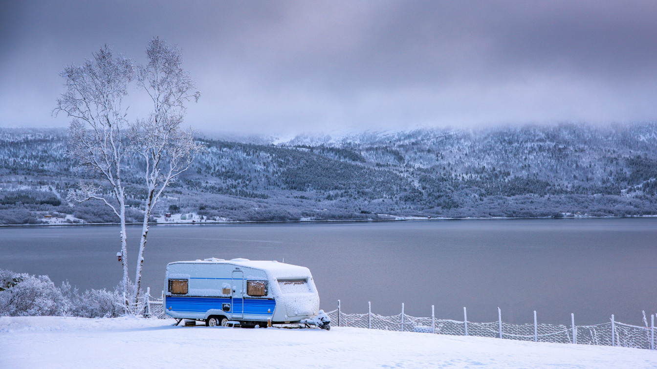Camping im Winter