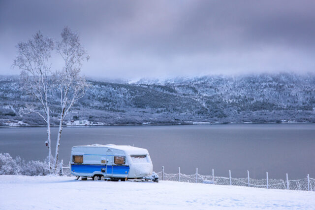 Camping im Winter