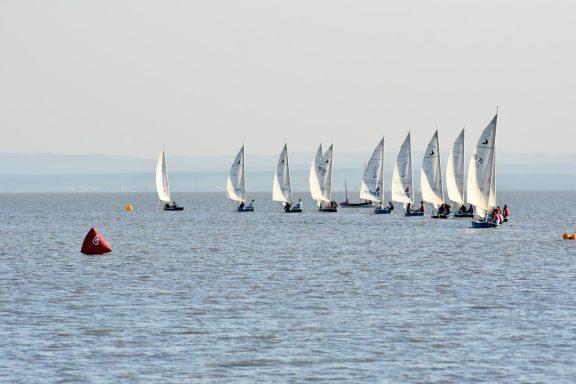Segelboote am Neusiedler See