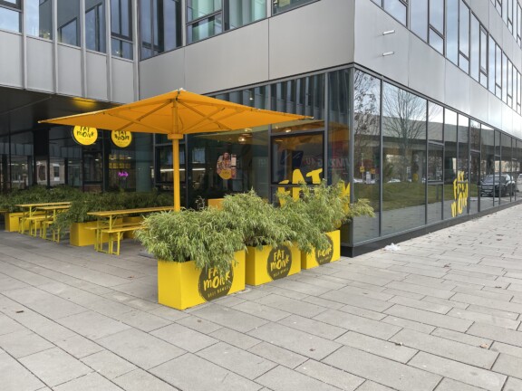 Fat Monk 1020 in der Nähe vom Prater Stadion im 2. Bezirk