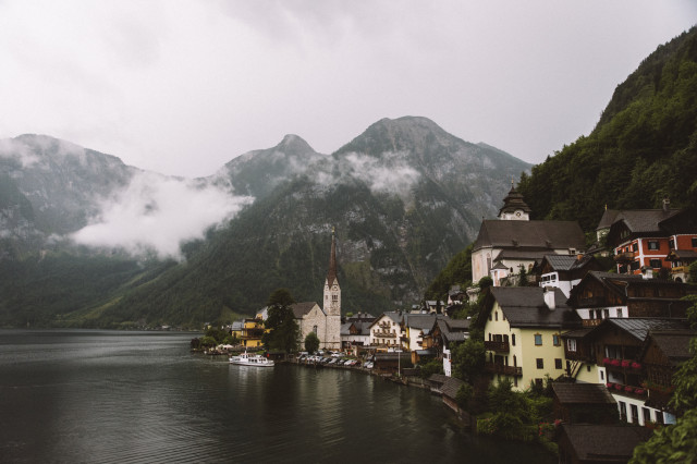 Salzkammergut im Regen