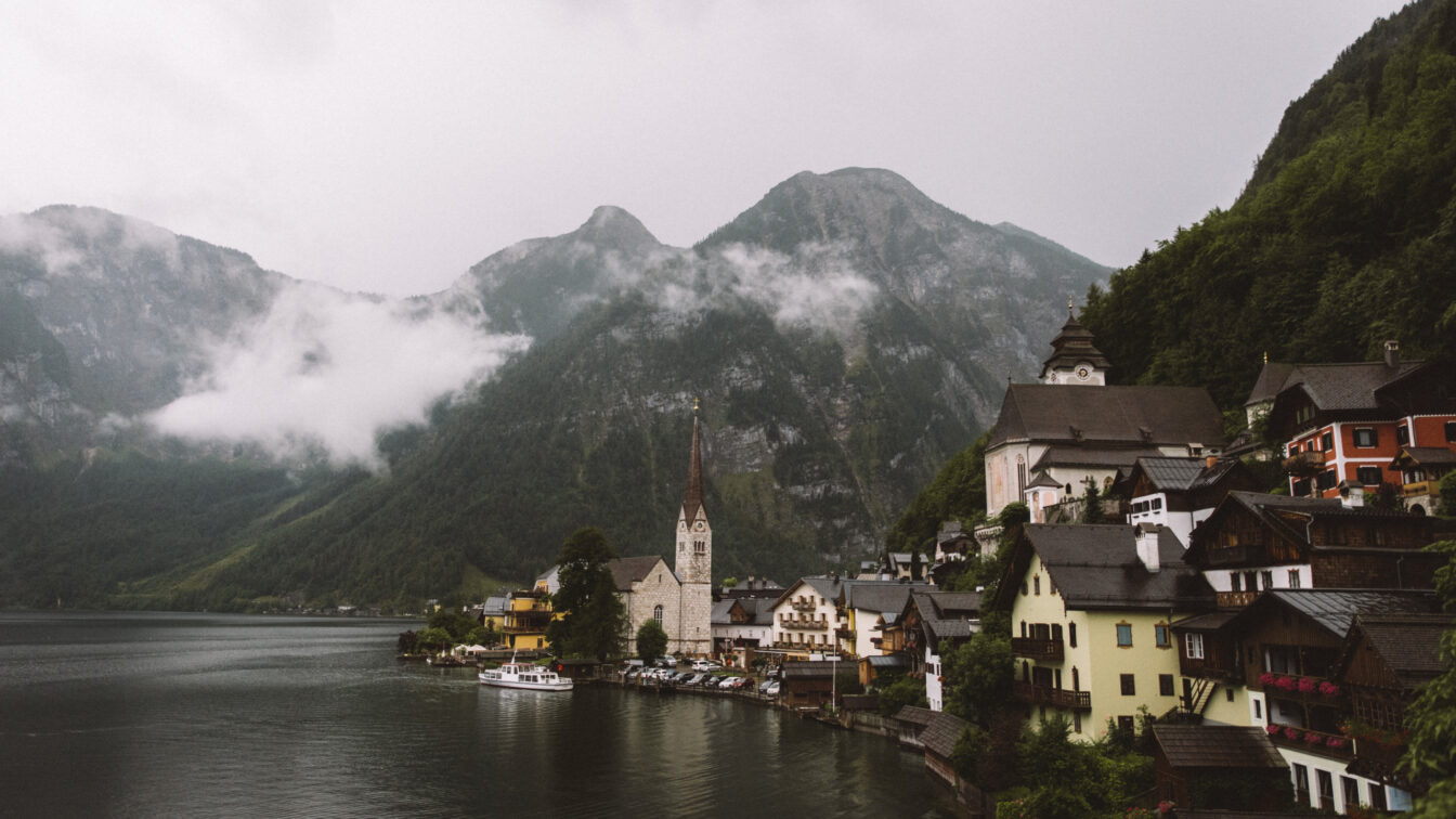 Salzkammergut im Regen