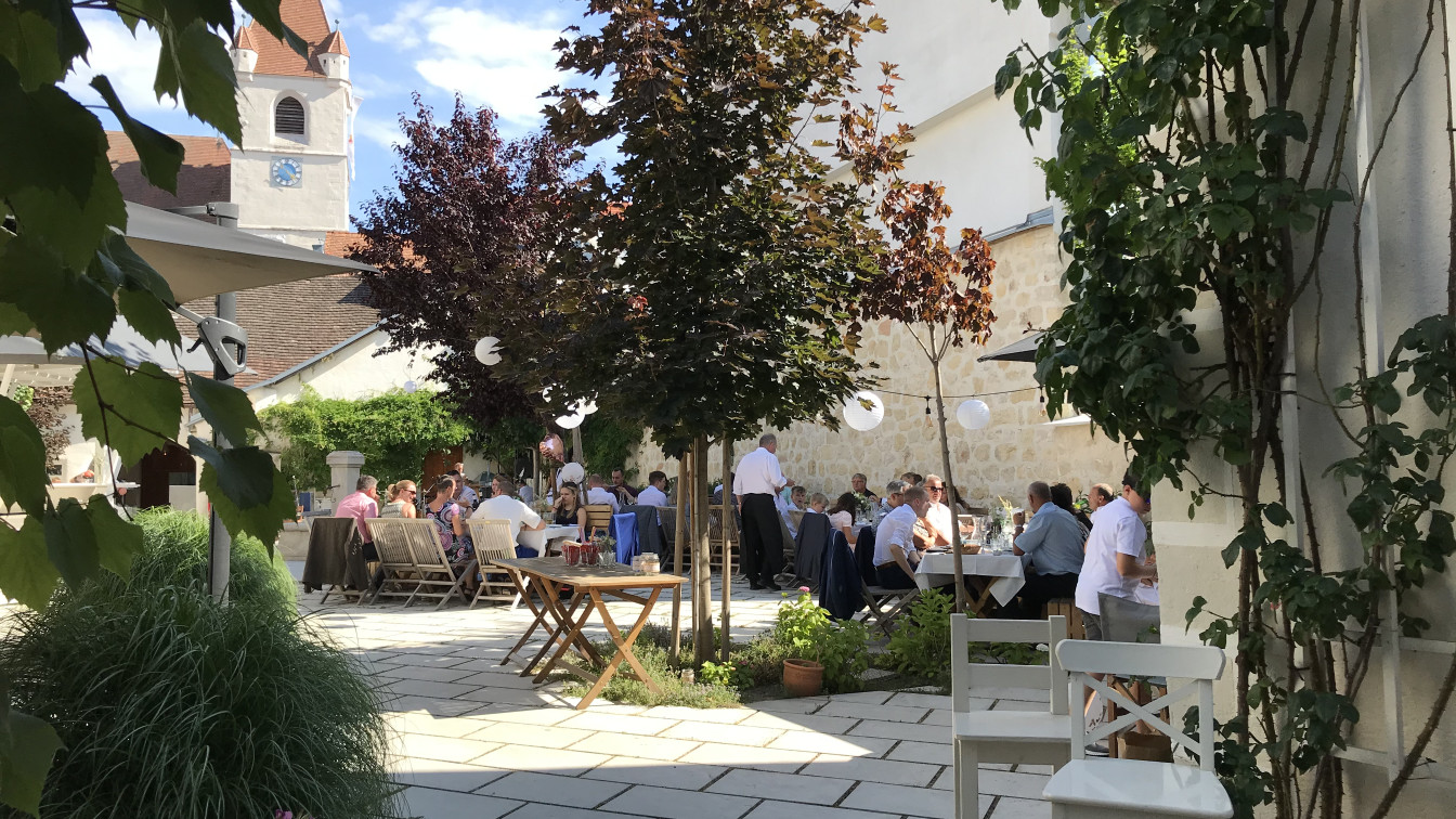 Weinschwein Eisenstadt Gastgarten