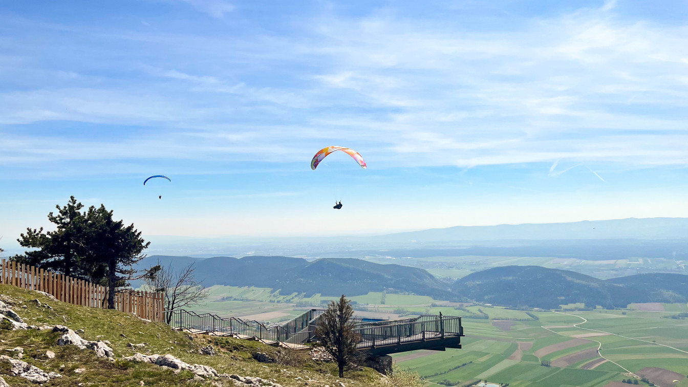 wandern supradyn Naturpark hohe wand