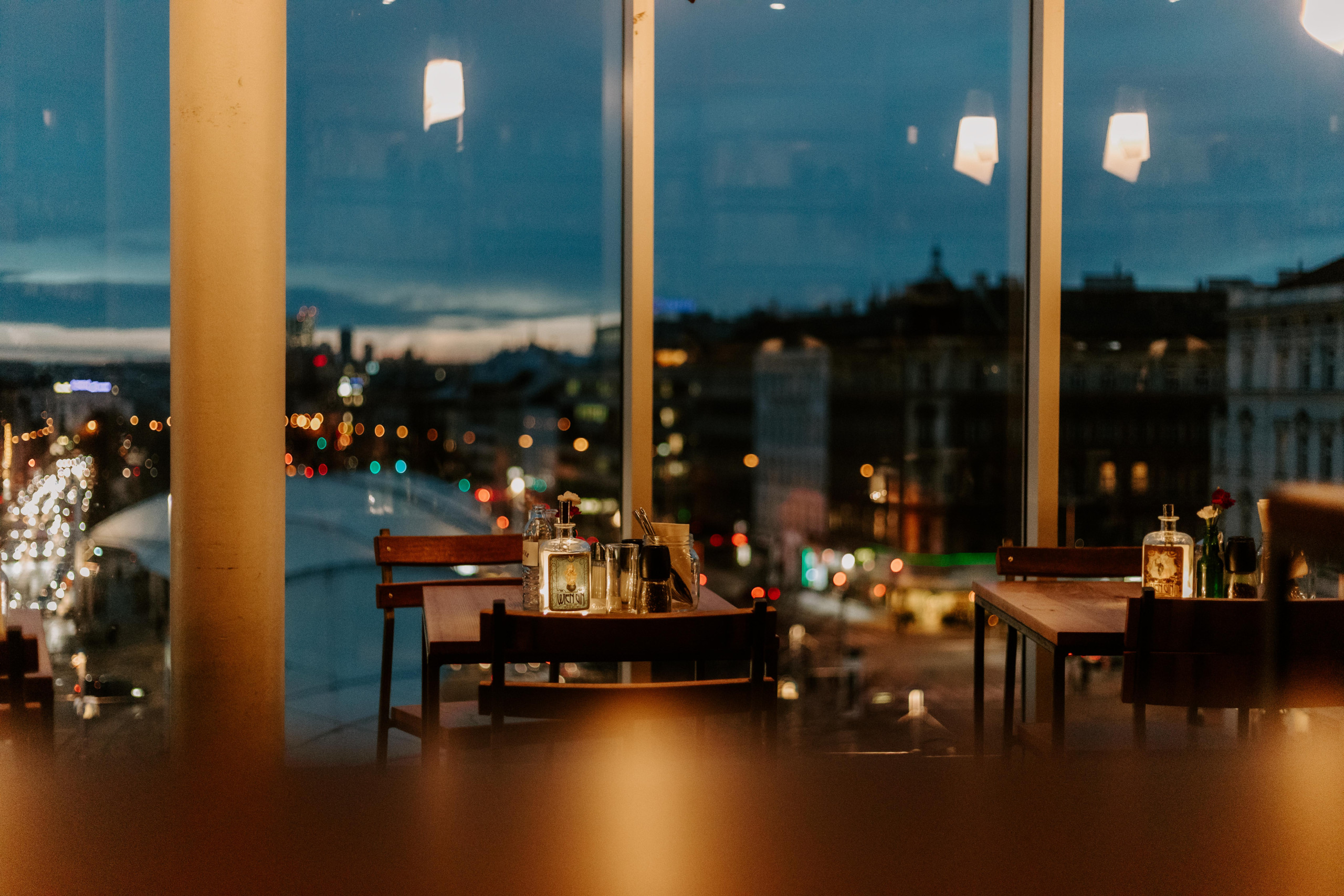 oben küche bar abendessen