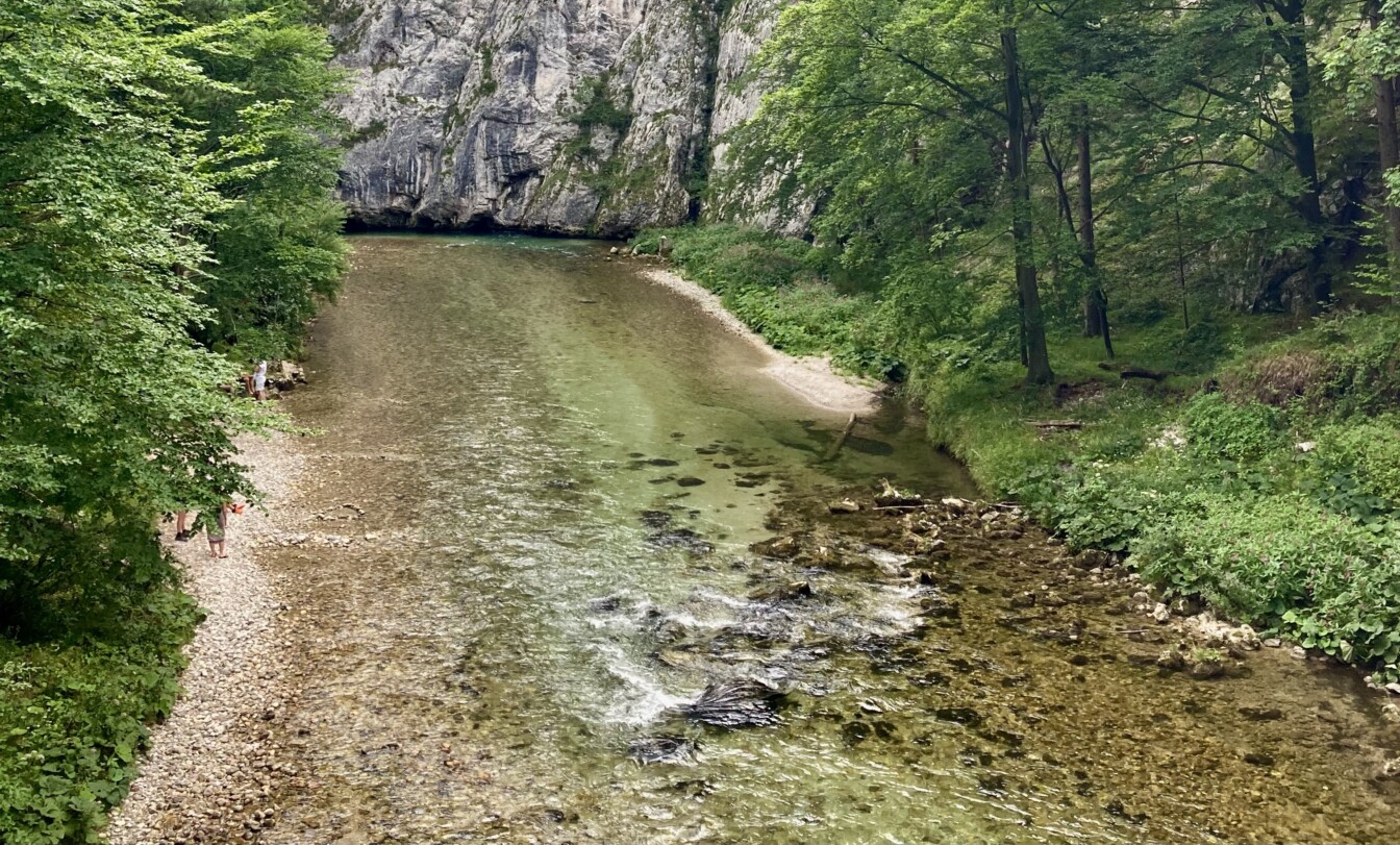 Der Wasserleitungsweg im Höllental