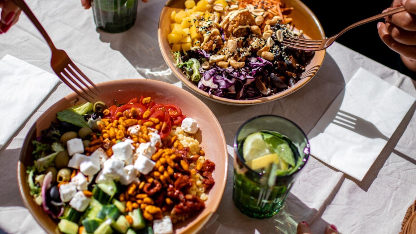 Kalou Restaurant Wien Salat Bowl