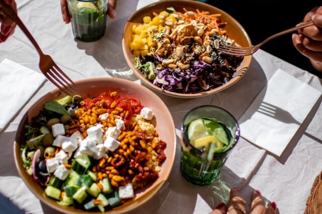 Kalou Restaurant Wien Salat Bowl