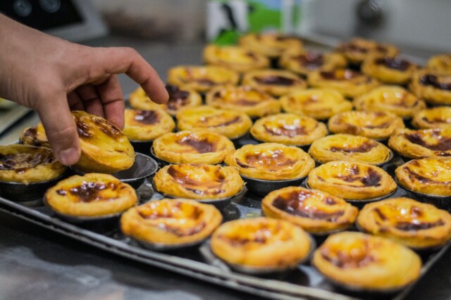 Pasteis de Nata portugiesisches Essen