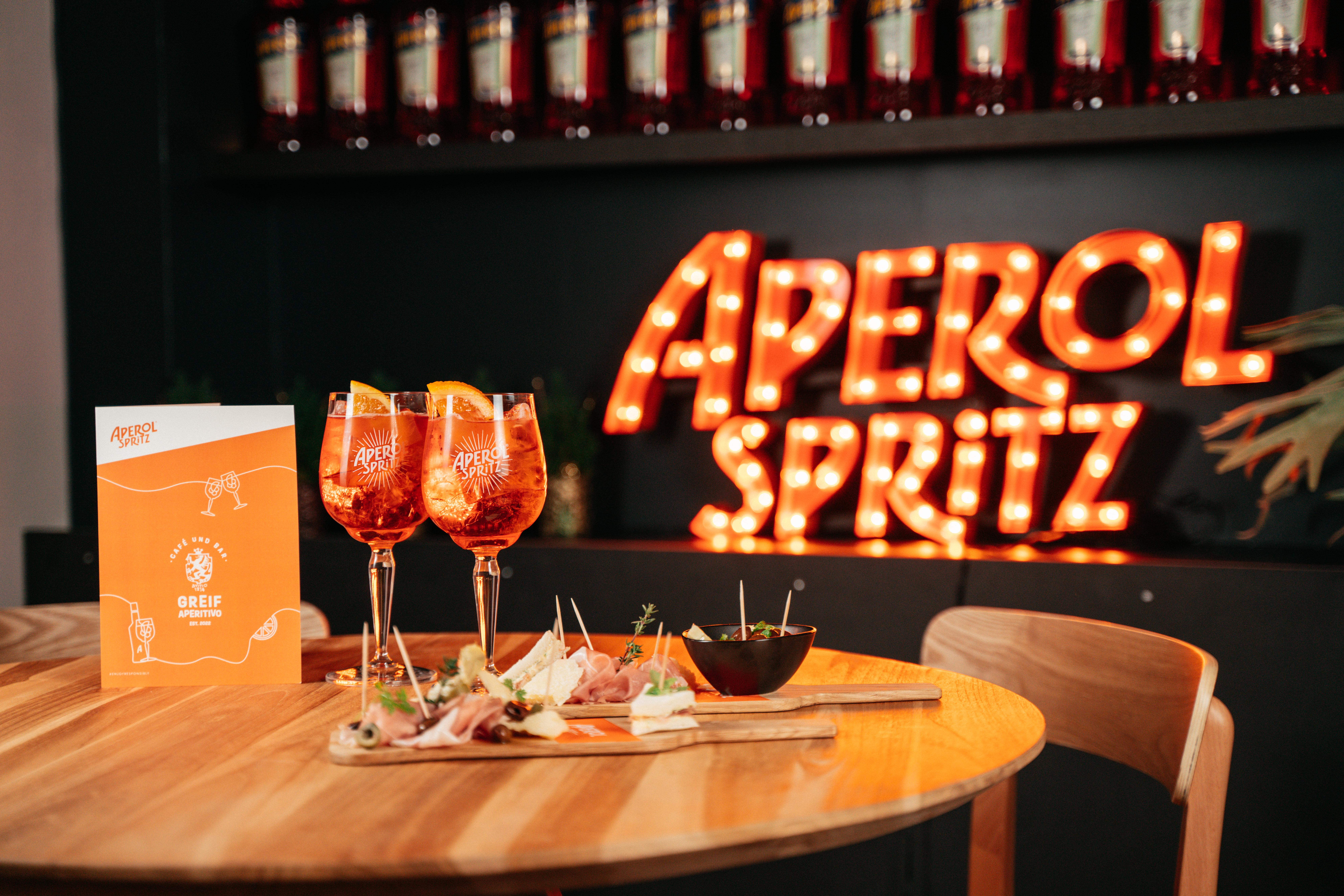 Restaurant Greif, Campari