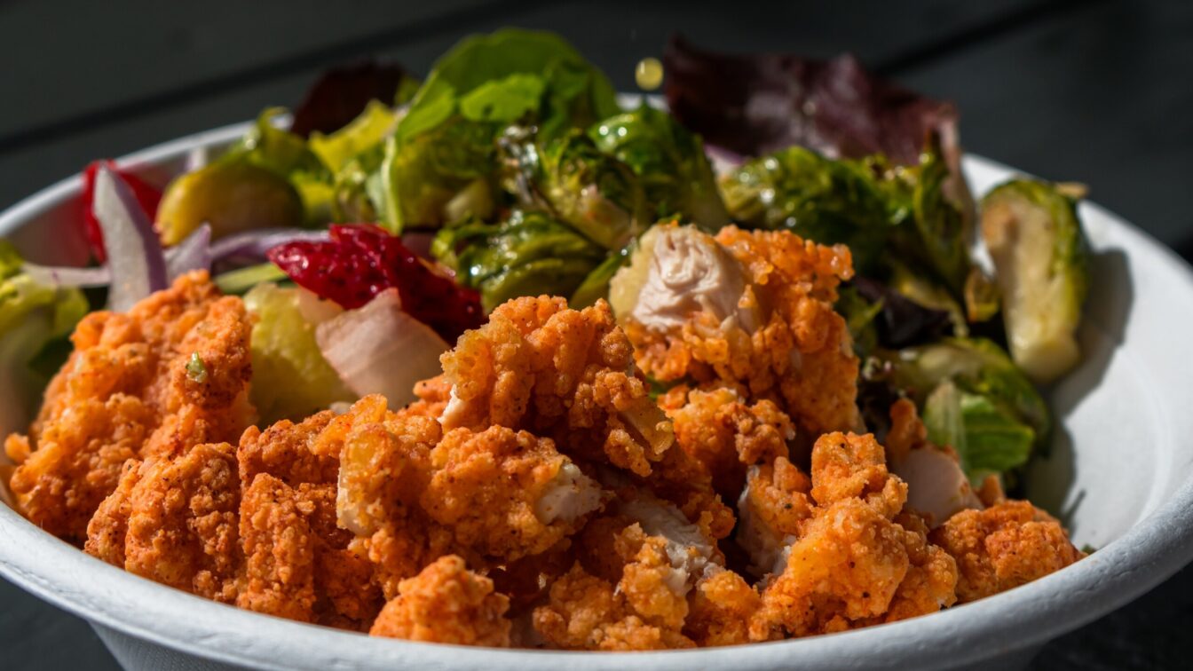 Backhendlsalat