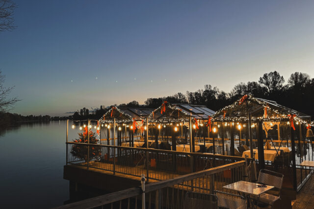 Bootshaus Glashäuser Winter