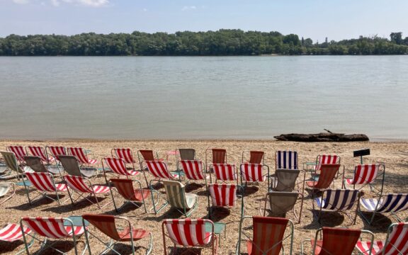 Strand in Budapest