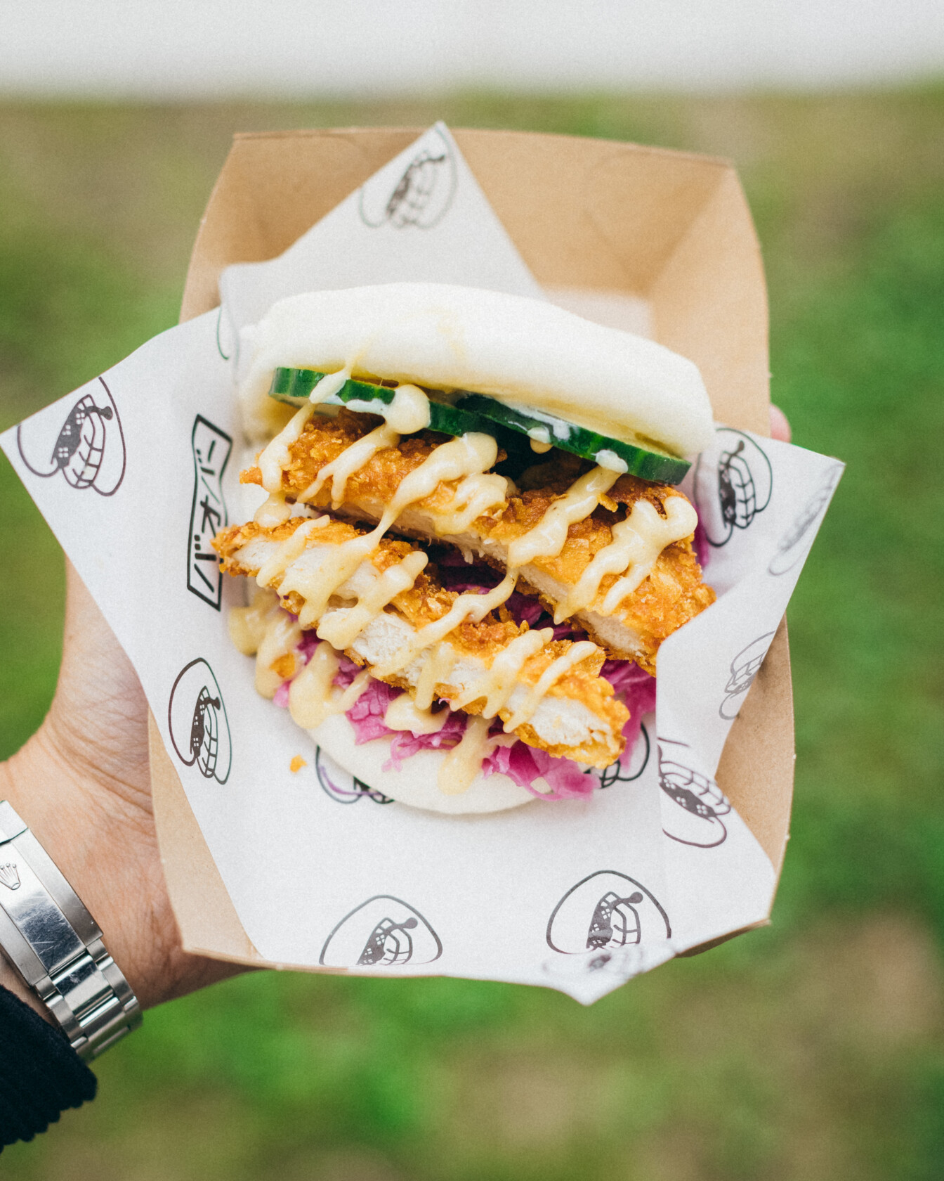 Bao Bar Wien Crispy Chicken Bao