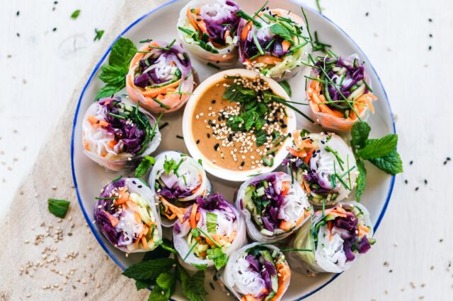 Veganes Gericht Gemüse