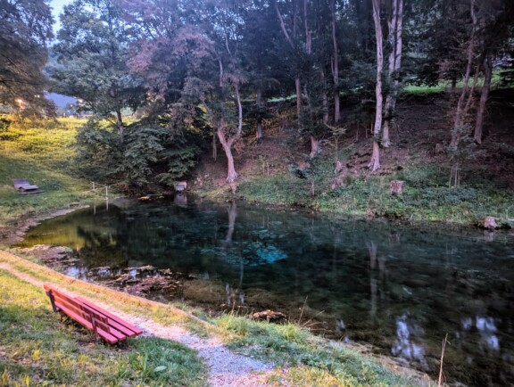 Blaue Quelle Kraftplatz Erl Kufstein