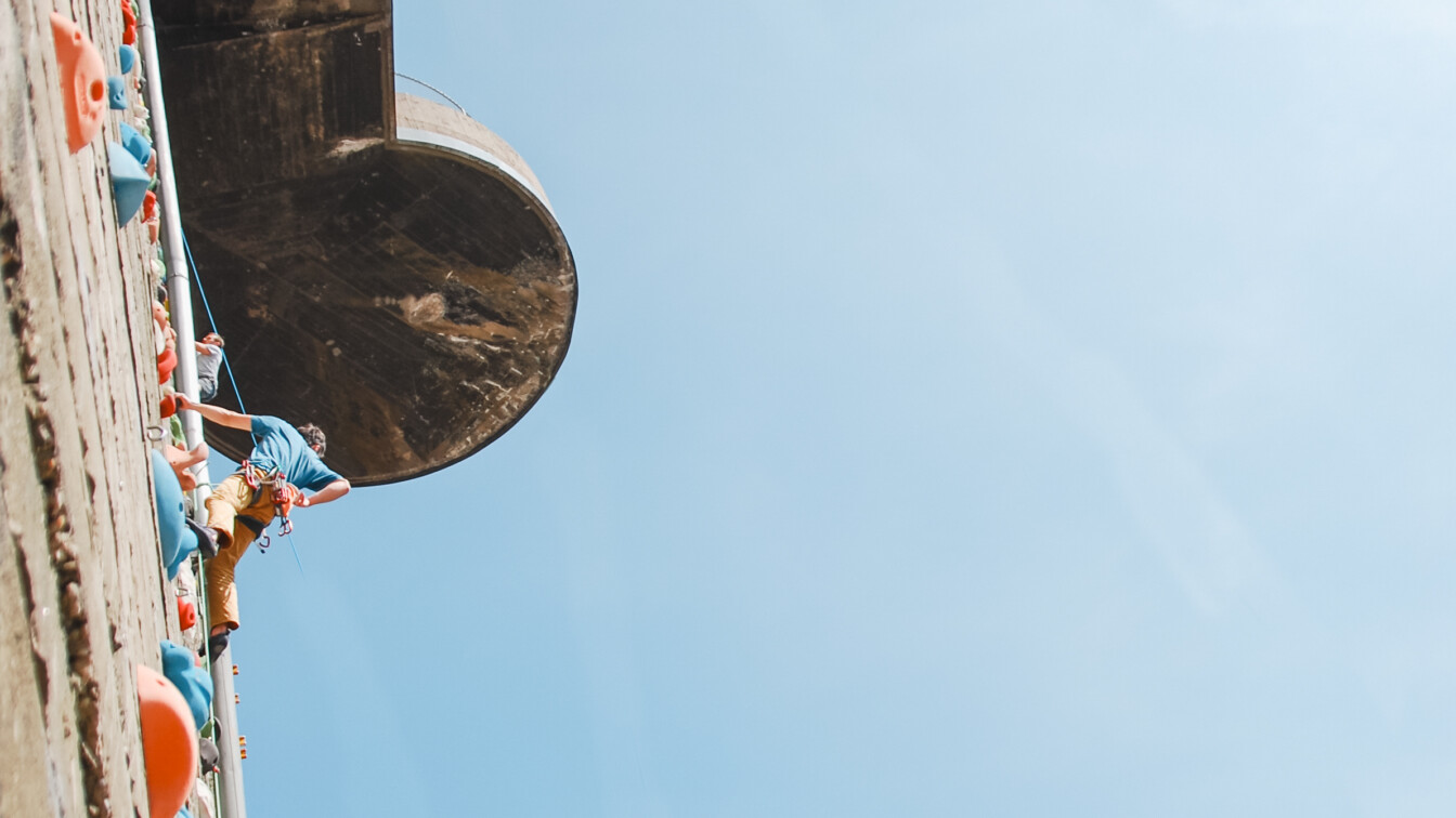 Bouldern am Haus des Meeres