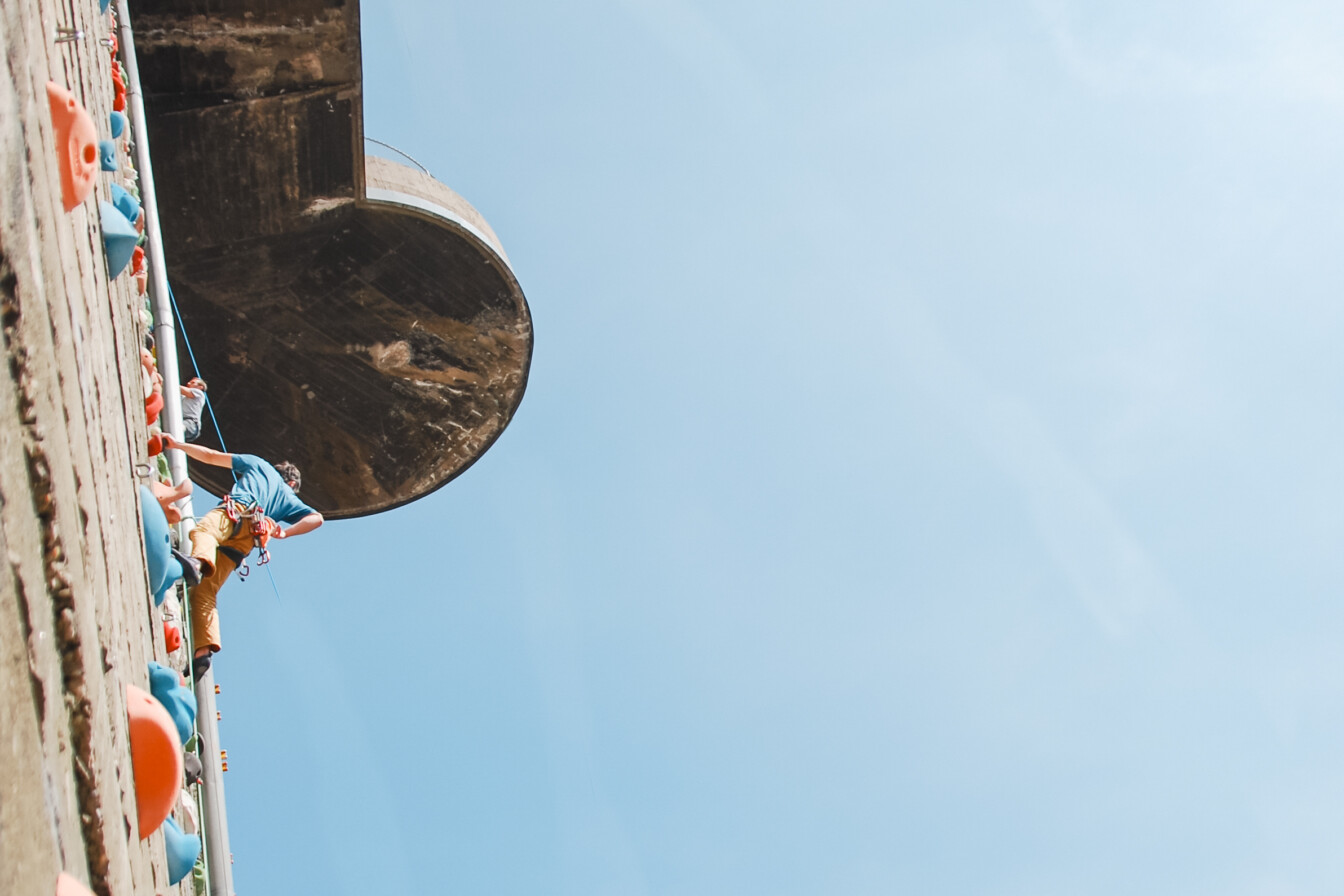 Bouldern am Haus des Meeres