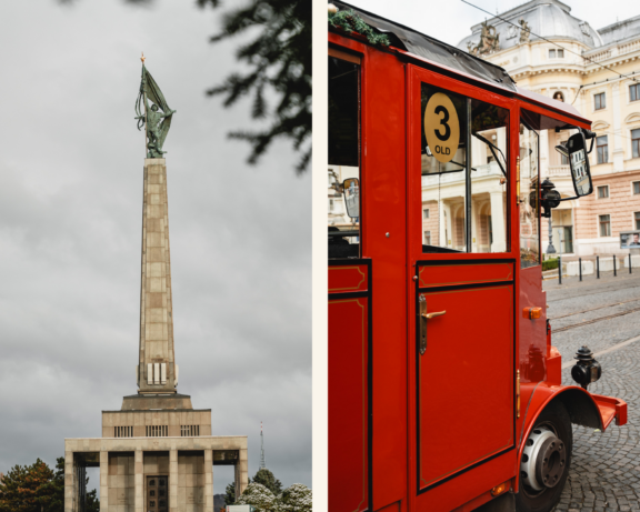 Das Slavín-Denkmal in Bratislava