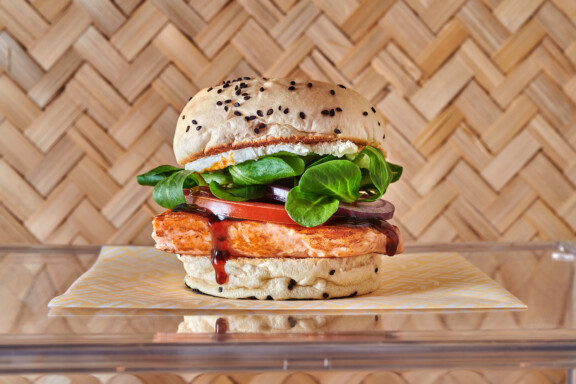 Shiso Burger Salmon Burger