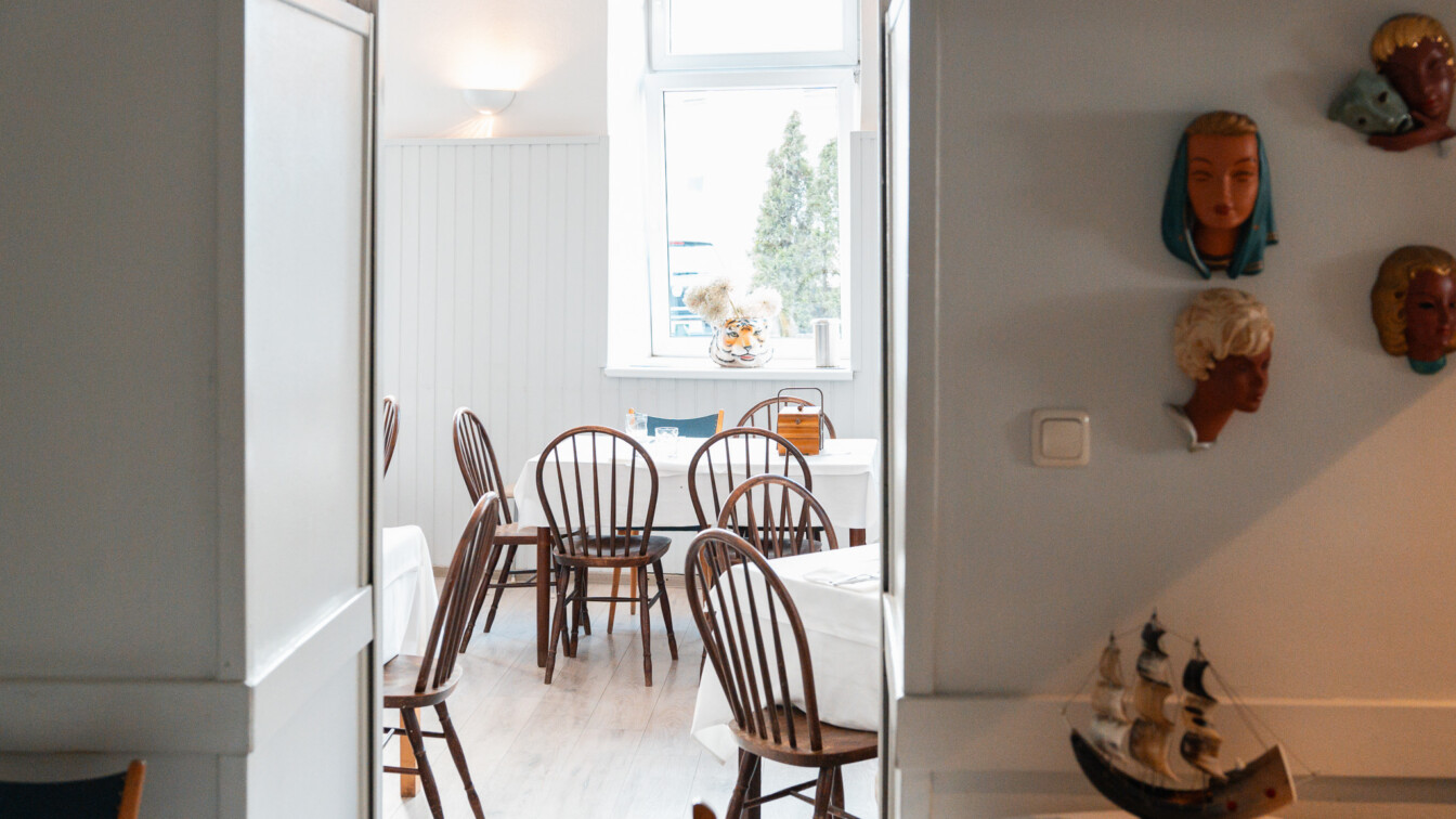 Der Gastraum im Gasthaus Woracziczky