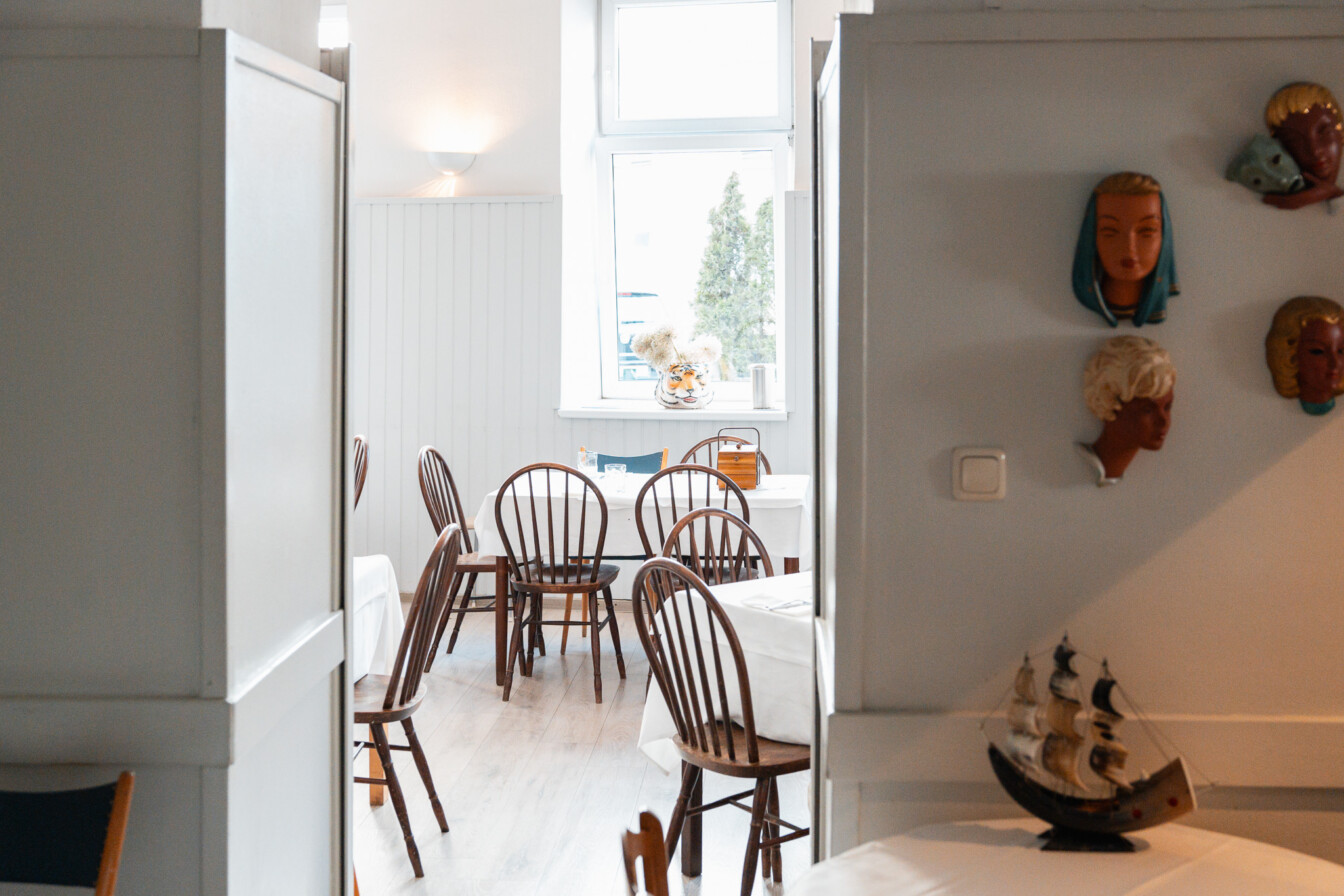 Der Gastraum im Gasthaus Woracziczky